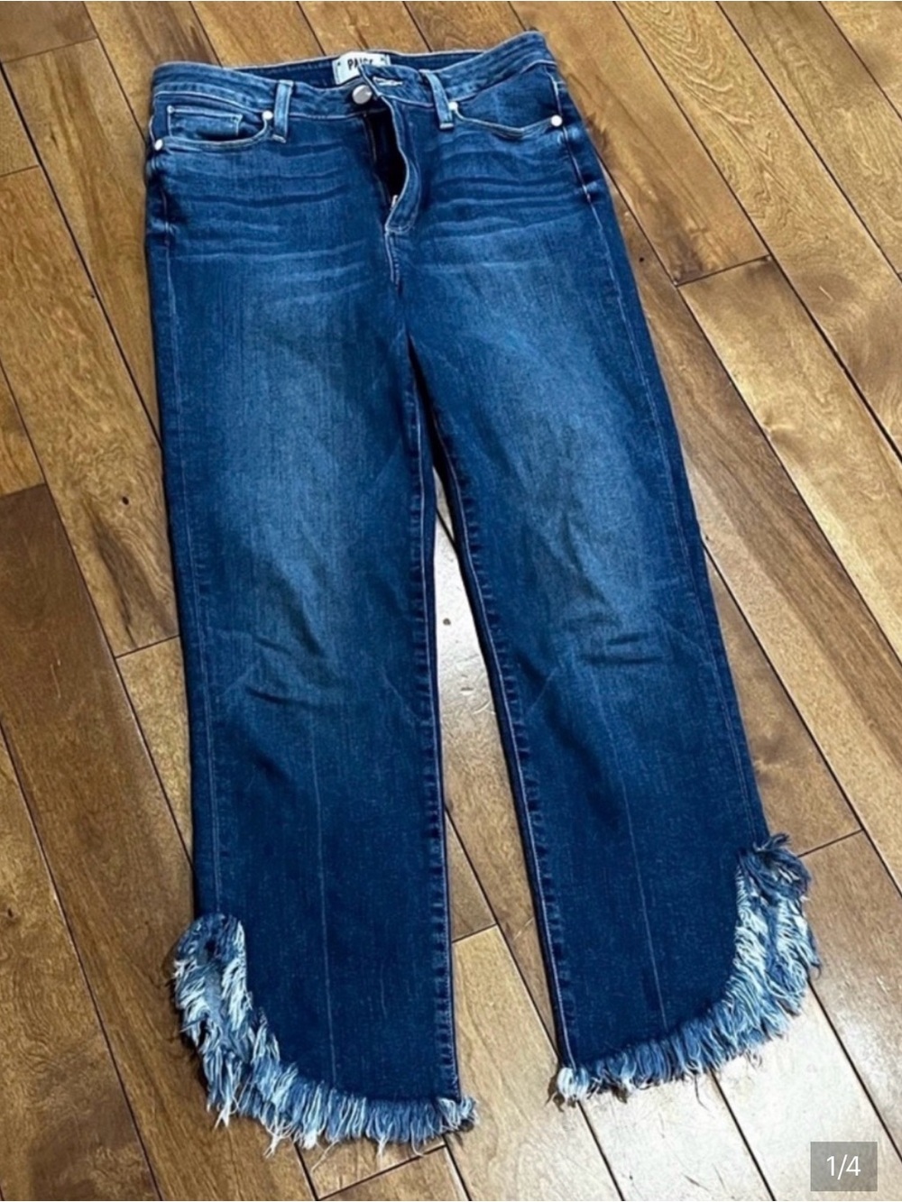 Paige Hoxton Straight Ankle Jeans Size 27